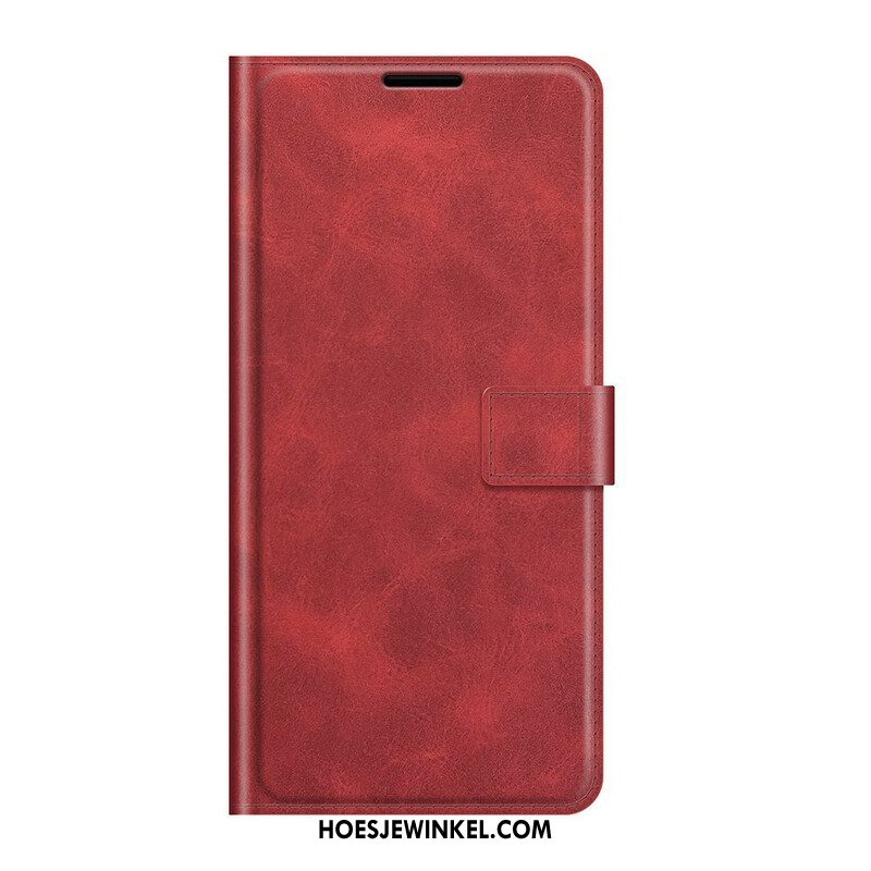 Flip Case voor Xiaomi Redmi Note 10 5G Leren Styling