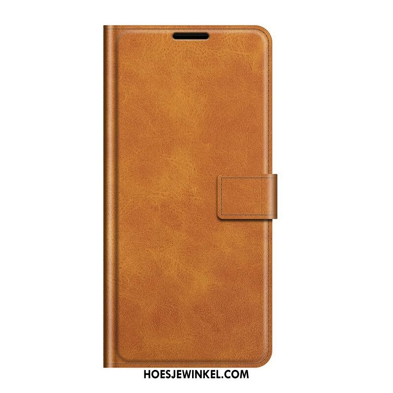 Flip Case voor Xiaomi Redmi Note 10 5G Leren Styling