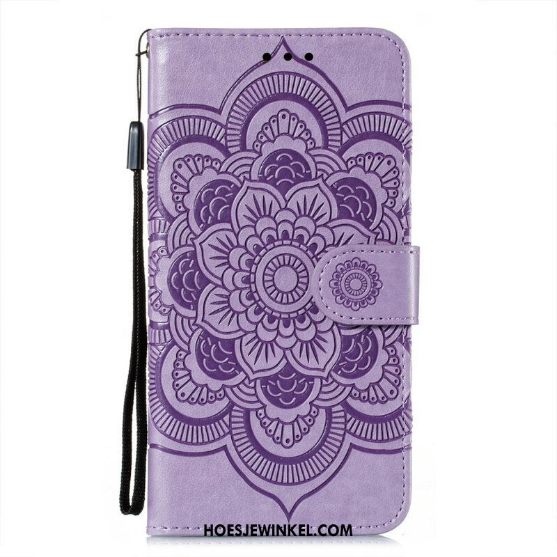 Flip Case voor Xiaomi Redmi Note 10 5G Volledige Mandala