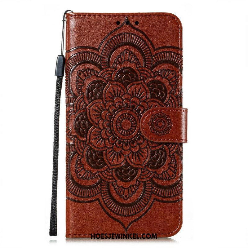 Flip Case voor Xiaomi Redmi Note 10 5G Volledige Mandala