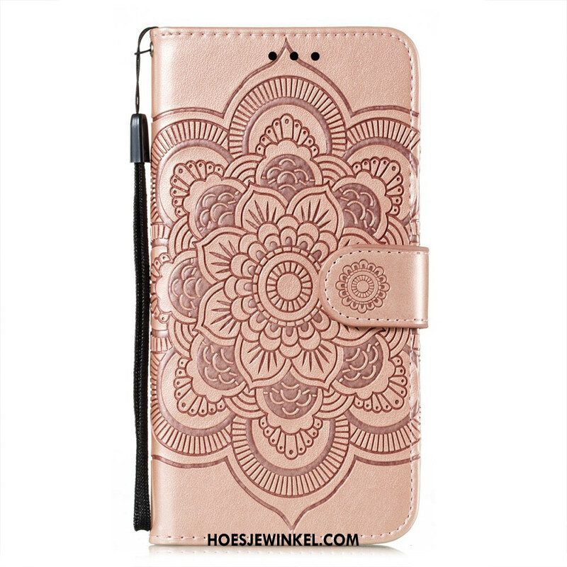 Flip Case voor Xiaomi Redmi Note 10 5G Volledige Mandala