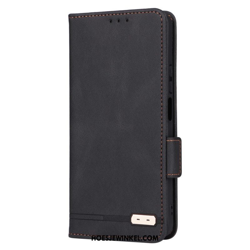 Flip Case voor Xiaomi Redmi Note 11 Pro Plus 5G Leren Styling