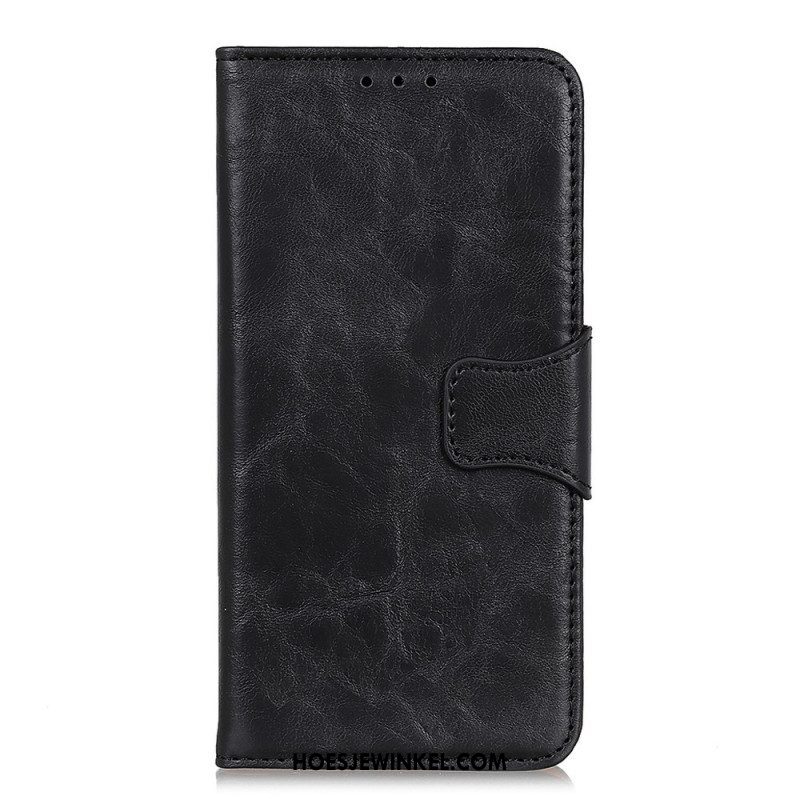 Flip Case voor Xiaomi Redmi Note 11 Pro Plus 5G Split Lederen Omkeerbare Sluiting