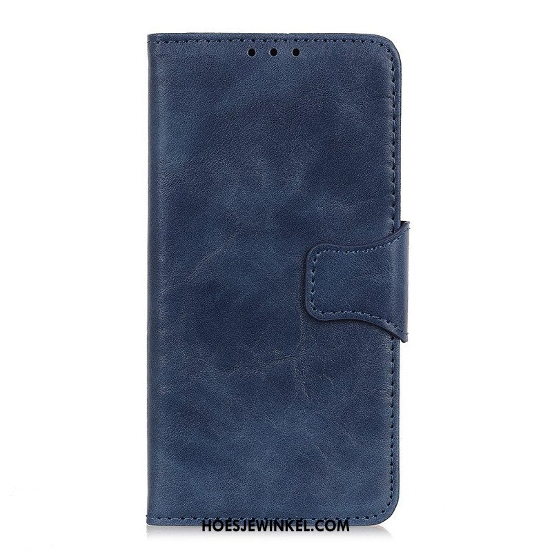 Flip Case voor Xiaomi Redmi Note 11 Pro Plus 5G Split Lederen Omkeerbare Sluiting