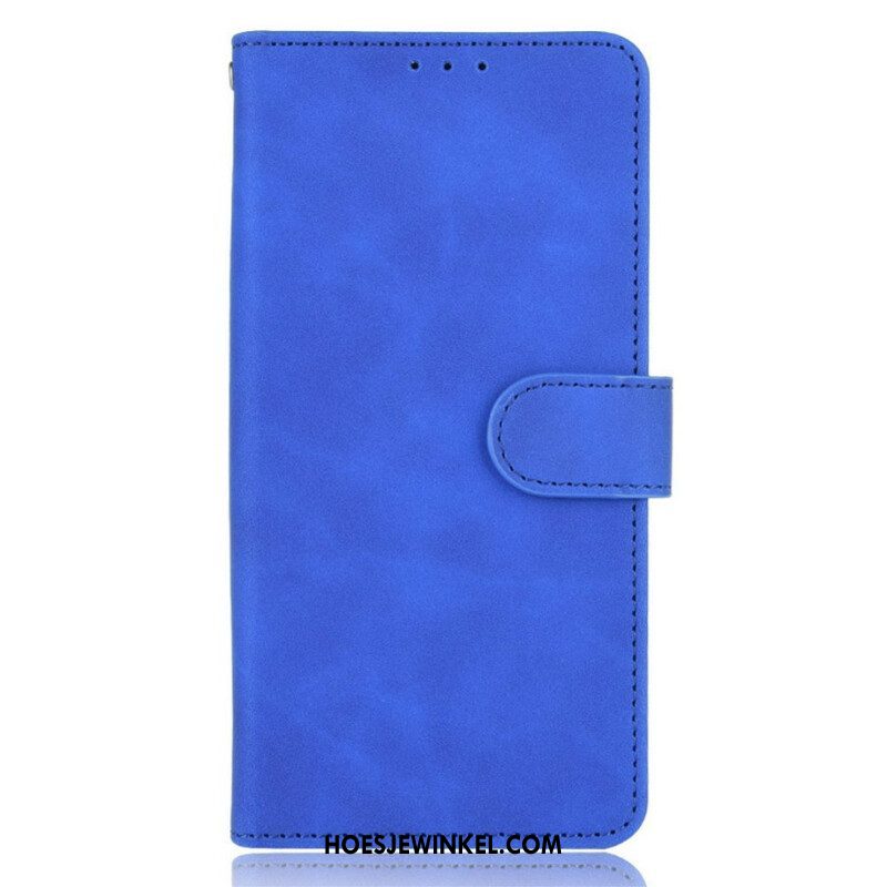 Flip Case voor iPhone 13 Pro Aanraking Van De Huid