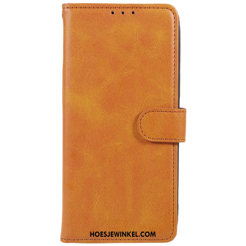 Folio-hoesje Huawei Pura 70 Telefoonhoesje Kunstleer Met Riem