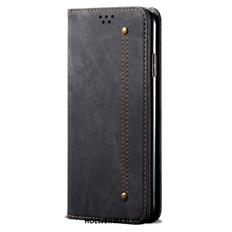 Folio-hoesje Oneplus 12 5g Jeansstof