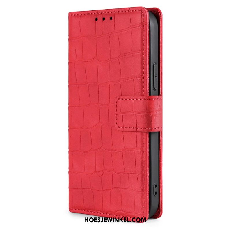 Folio-hoesje Oneplus 12 5g Krokodileffect