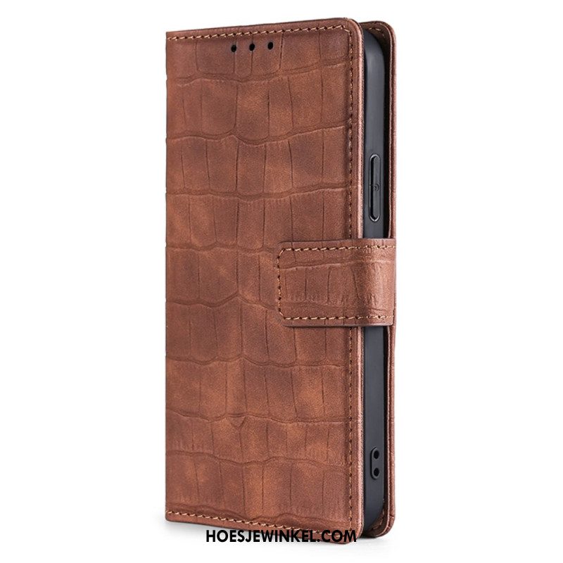 Folio-hoesje Oneplus 12 5g Krokodileffect