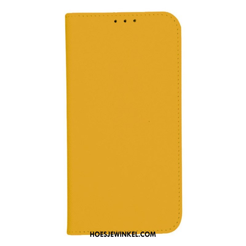 Folio-hoesje Oneplus 12 5g Kruistextuur Bescherming Hoesje