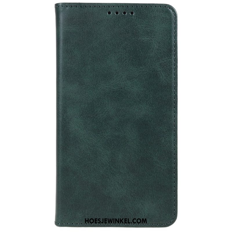 Folio-hoesje Oneplus 12 5g Ledereffect