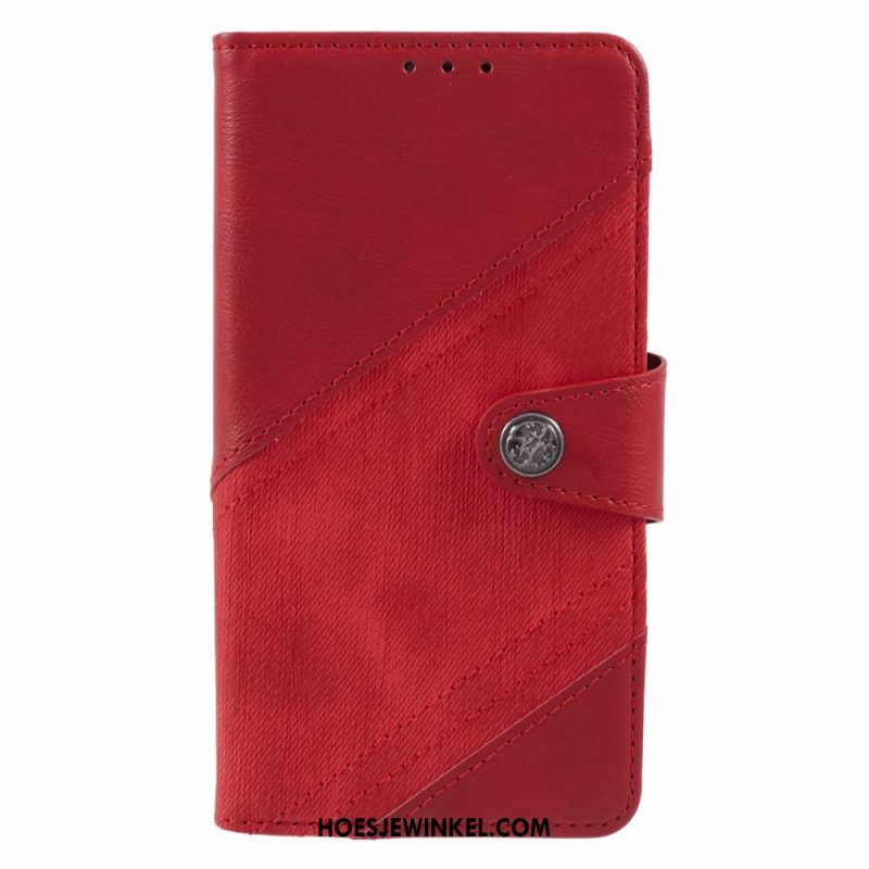 Folio-hoesje Oneplus 12 5g Telefoonhoesje Bi-textuur