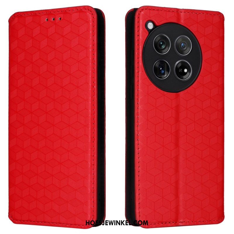 Folio-hoesje Oneplus 12 5g Telefoonhoesje Losanen 3d