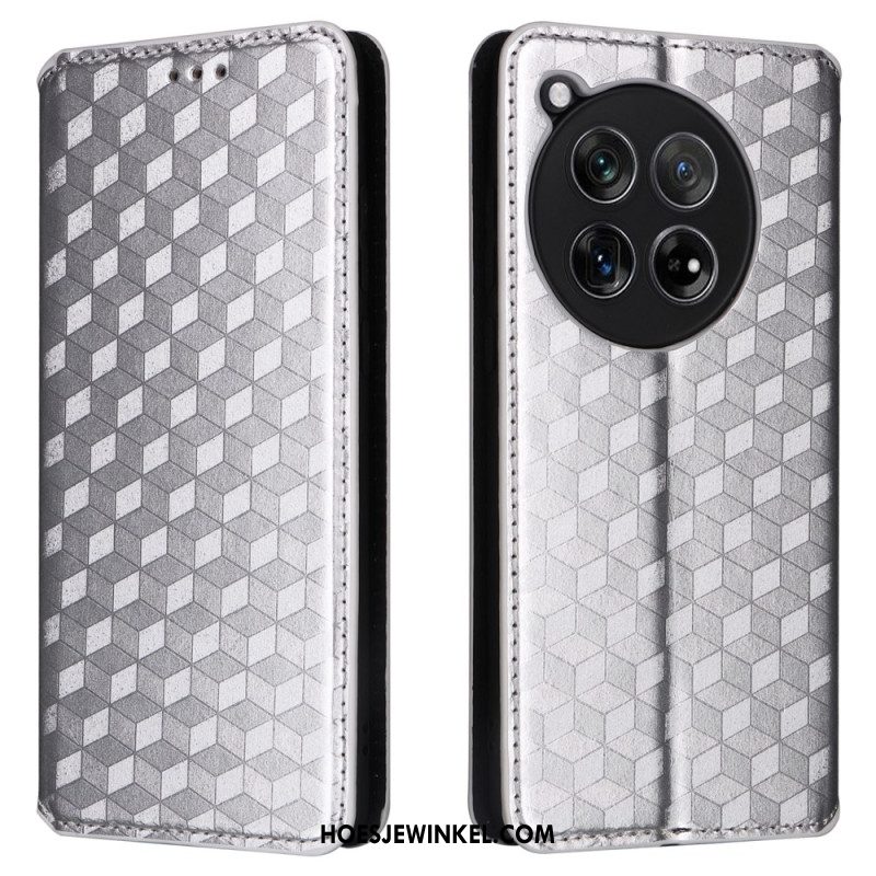 Folio-hoesje Oneplus 12 5g Telefoonhoesje Losanen 3d