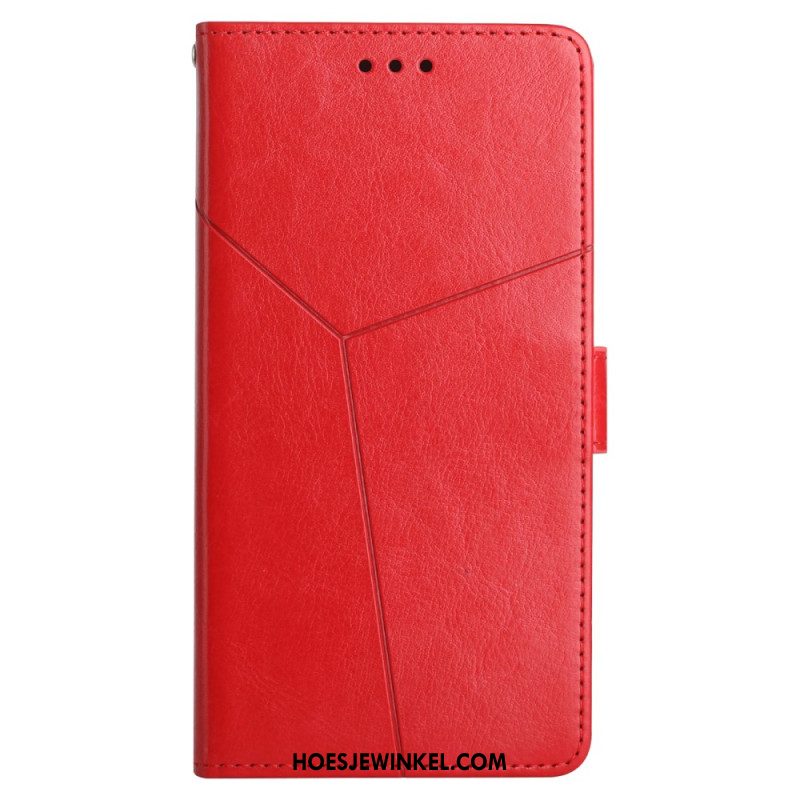 Folio-hoesje Oneplus 12 5g Telefoonhoesje Y-riemontwerp