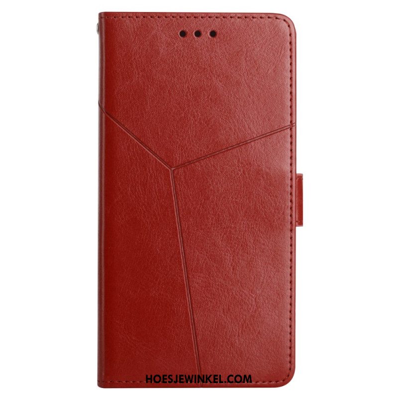 Folio-hoesje Oneplus 12 5g Telefoonhoesje Y-riemontwerp