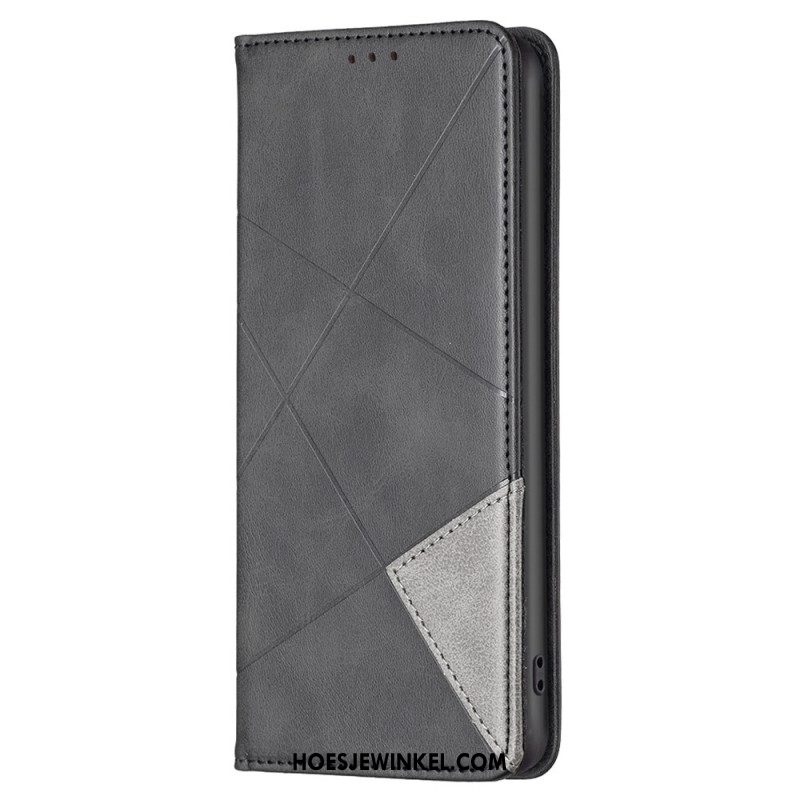 Folio-hoesje Oppo A98 5g Telefoonhoesje Geometrisch Patroon