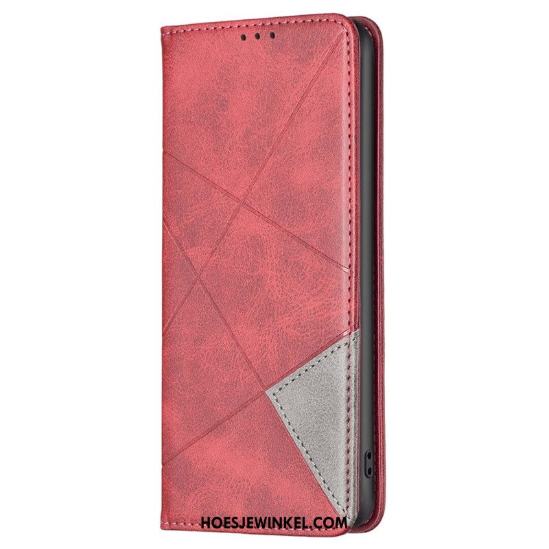 Folio-hoesje Oppo A98 5g Telefoonhoesje Geometrisch Patroon