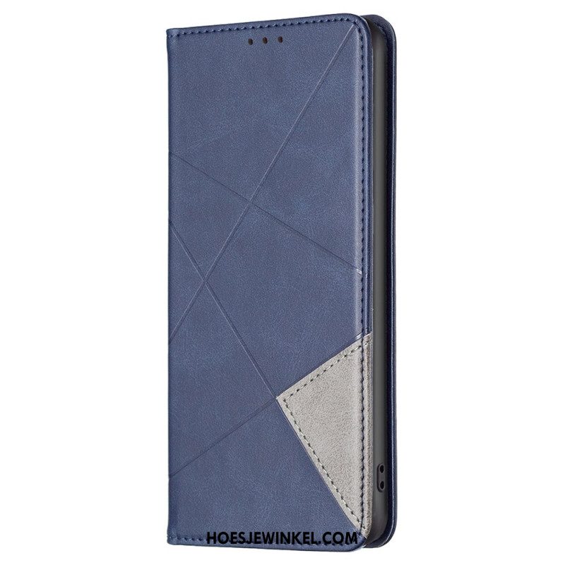 Folio-hoesje Oppo A98 5g Telefoonhoesje Geometrisch Patroon