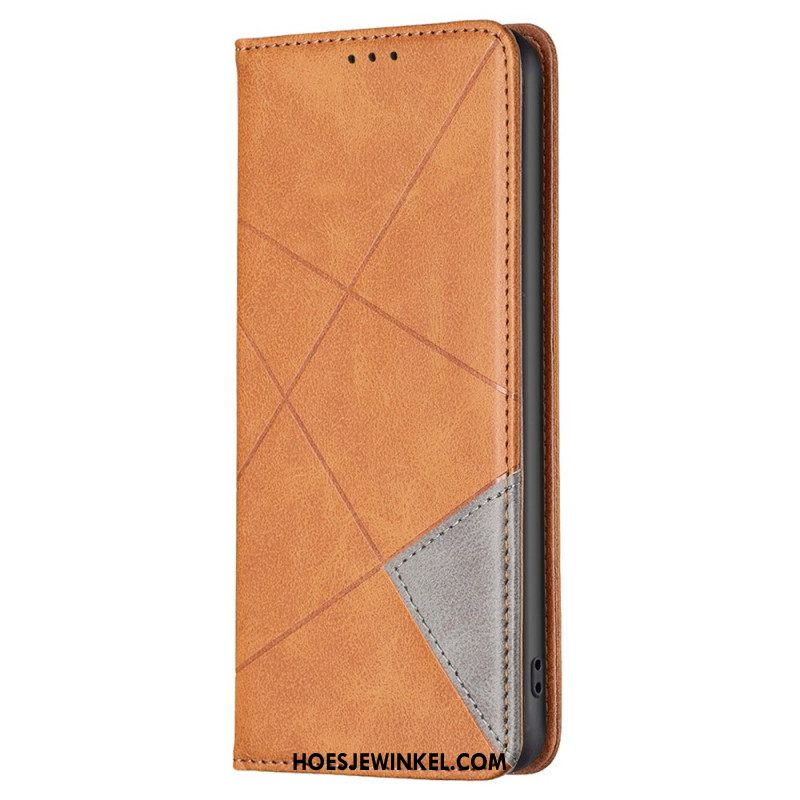 Folio-hoesje Oppo A98 5g Telefoonhoesje Geometrisch Patroon