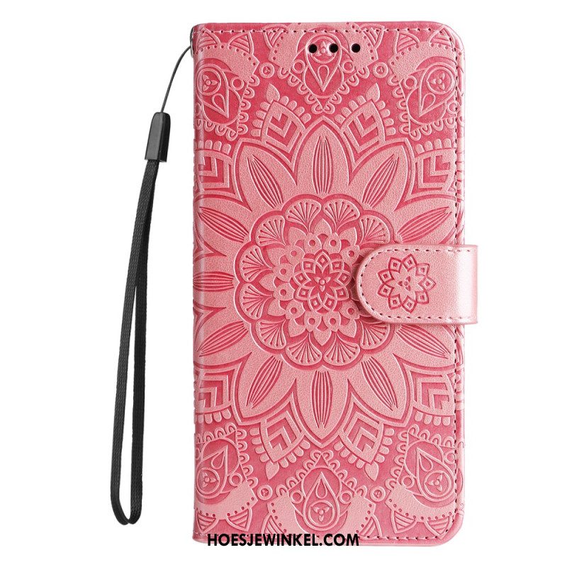 Folio-hoesje Oppo A98 5g Telefoonhoesje Zonnebloempatroon