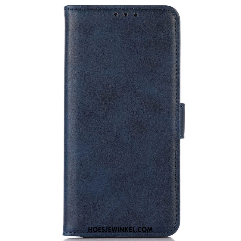 Folio-hoesje Oppo Reno 11 Pro 5g Glad Leerstijl