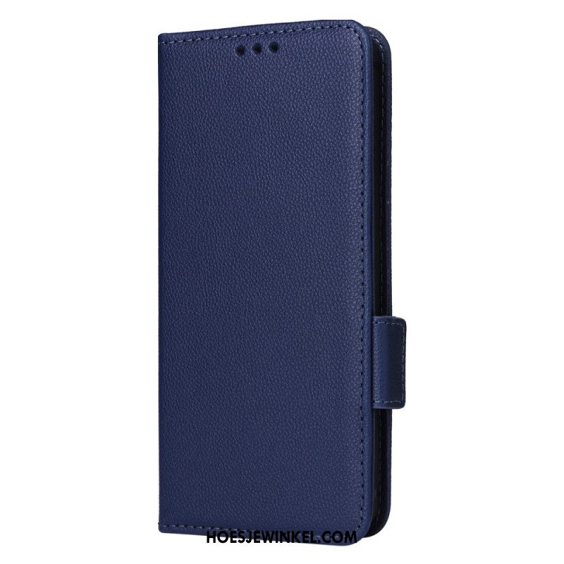 Folio-hoesje Oppo Reno 11f 5g Telefoonhoesje Leren Bandstijl