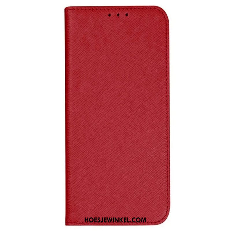 Folio-hoesje Oppo Reno 12 5g Kruistextuur