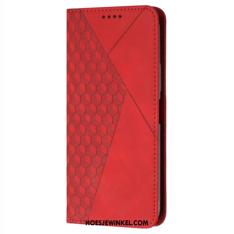 Folio-hoesje Oppo Reno 12 Pro 5g Diamantbandpatroon