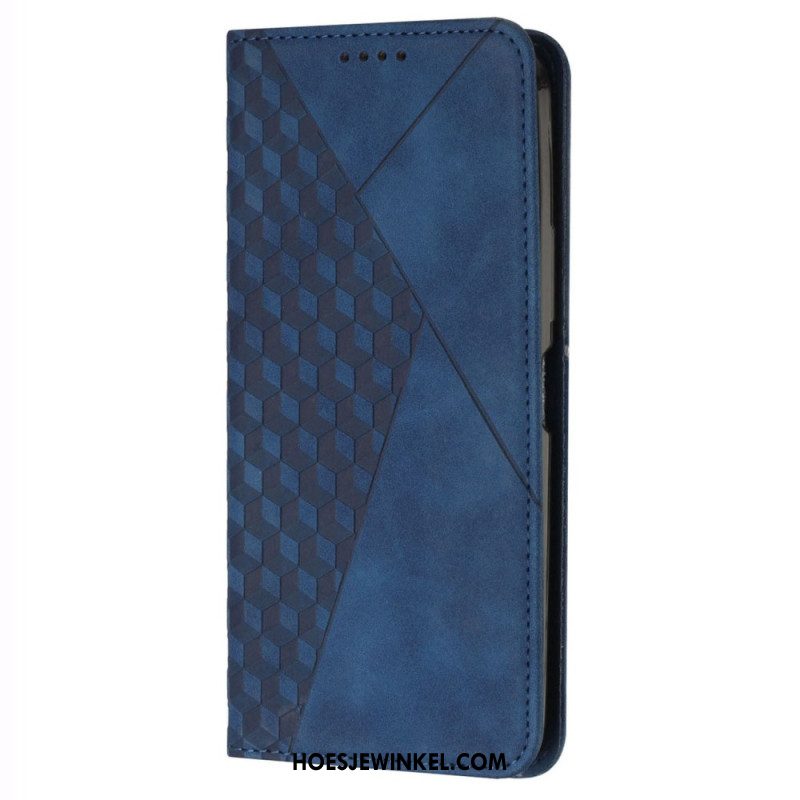 Folio-hoesje Oppo Reno 12 Pro 5g Diamantbandpatroon