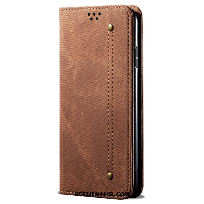 Folio-hoesje Oppo Reno 12 Pro 5g Jeansstof