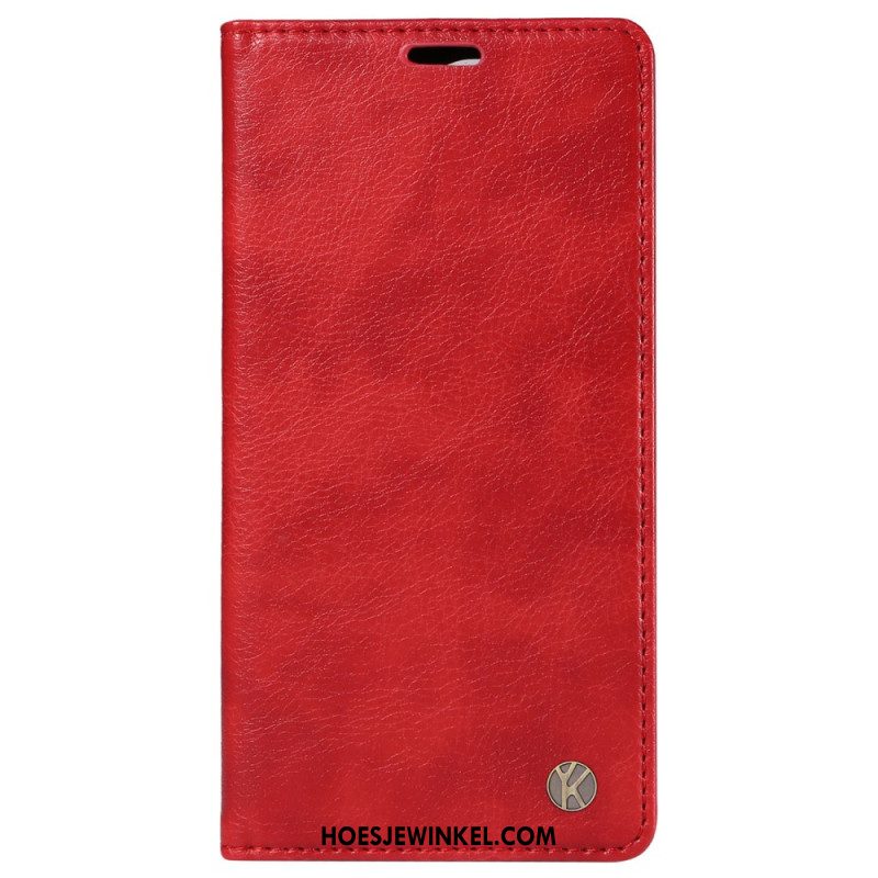 Folio-hoesje Oppo Reno 12 Pro 5g Vintage Yikatu Bescherming Hoesje