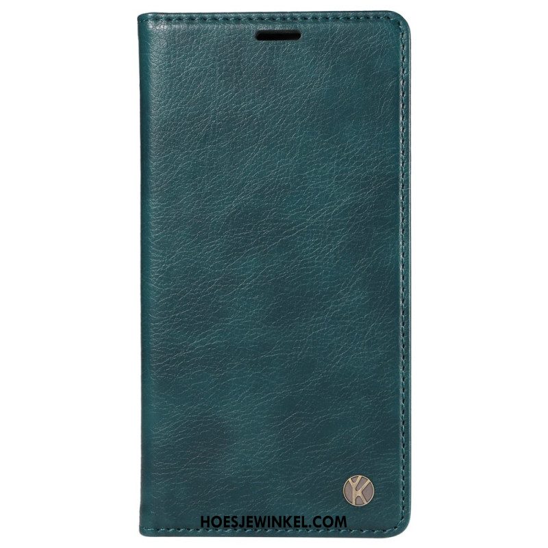 Folio-hoesje Oppo Reno 12 Pro 5g Vintage Yikatu Bescherming Hoesje