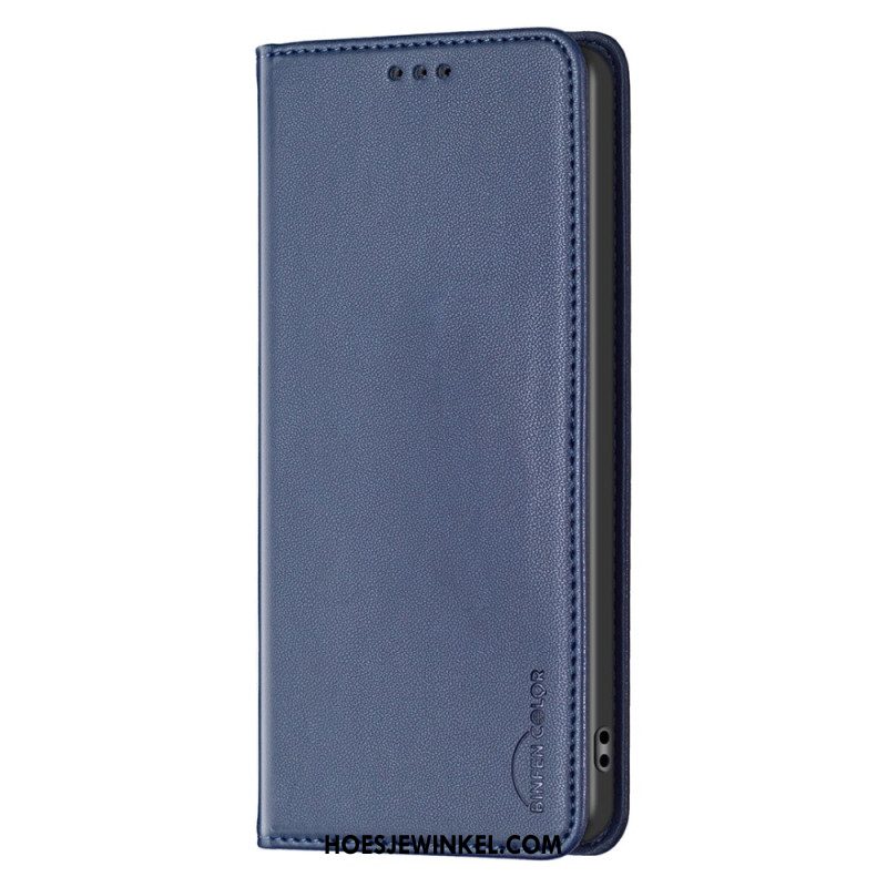 Folio-hoesje Samsung Galaxy A16 5g Leerstijl