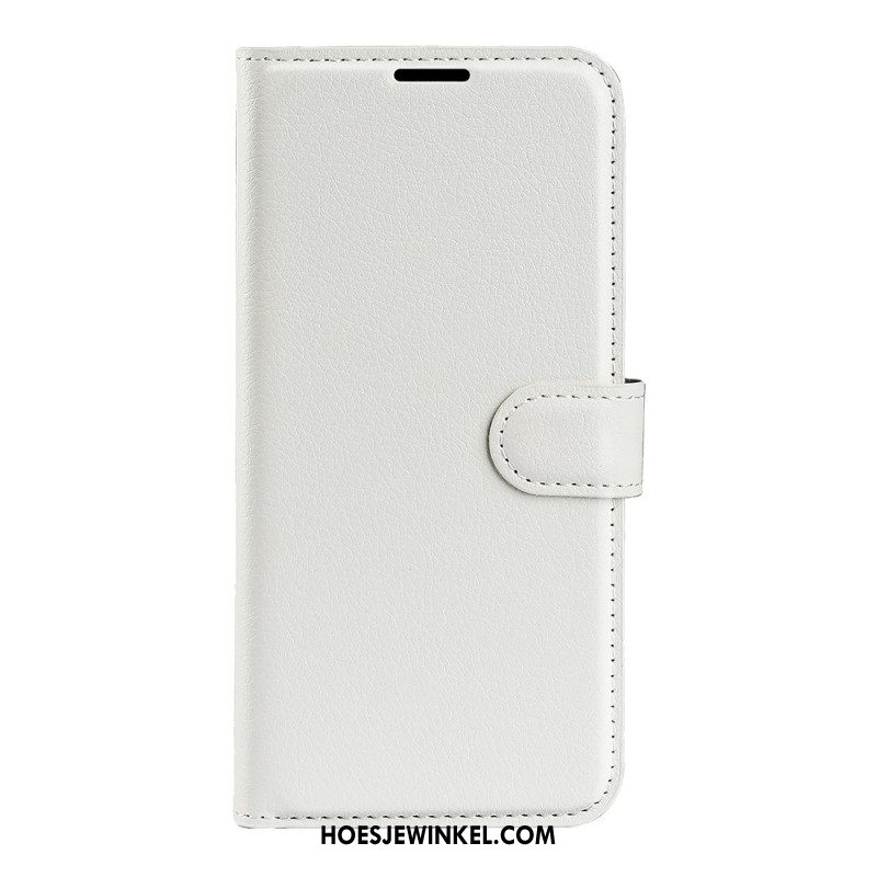 Folio-hoesje Samsung Galaxy A16 5g Litchi Kunstleer