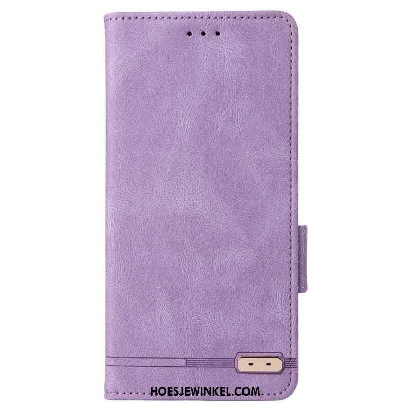 Folio-hoesje Samsung Galaxy A16 5g Telefoonhoesje Retro-ontwerp