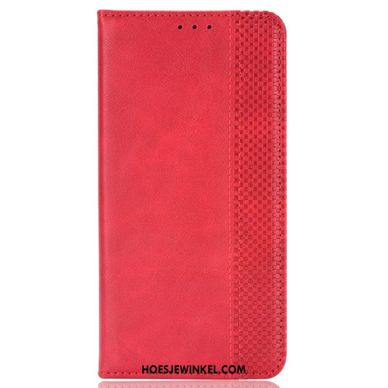 Folio-hoesje Samsung Galaxy A55 5g Retrostijl Bescherming Hoesje