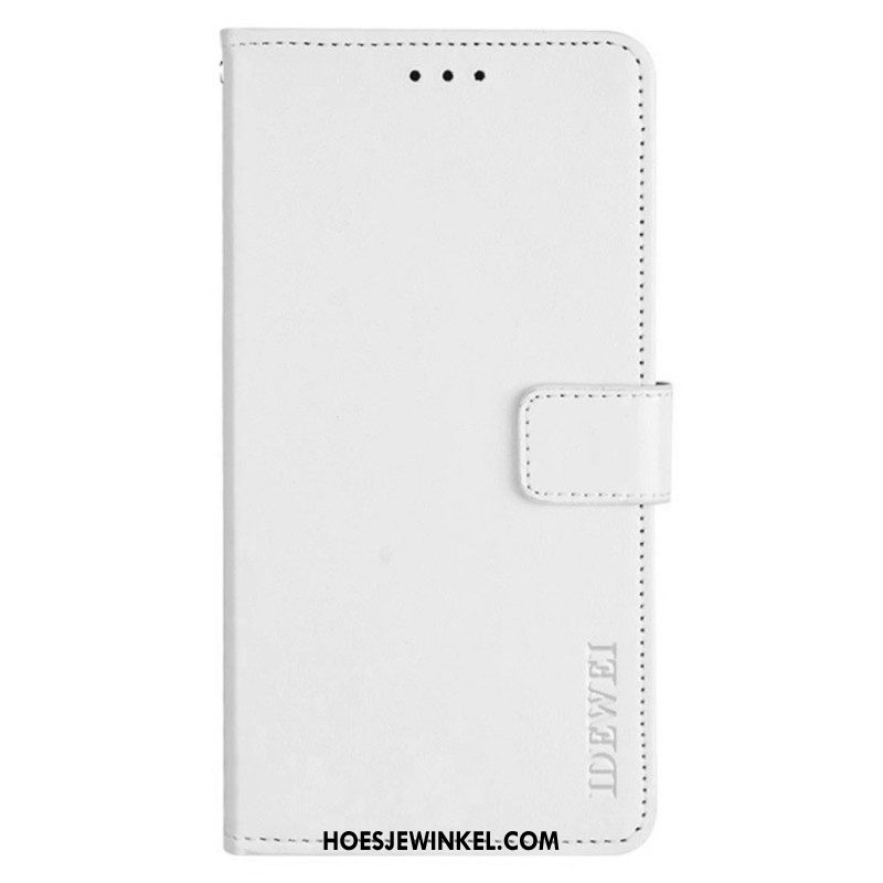 Folio-hoesje Samsung Galaxy M55 5g Telefoonhoesje Kunstleer Idewei