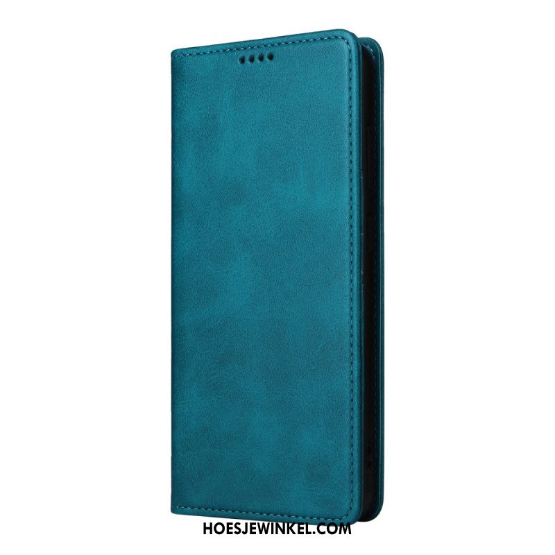 Folio-hoesje Samsung Galaxy S24 Fe Ledereffect