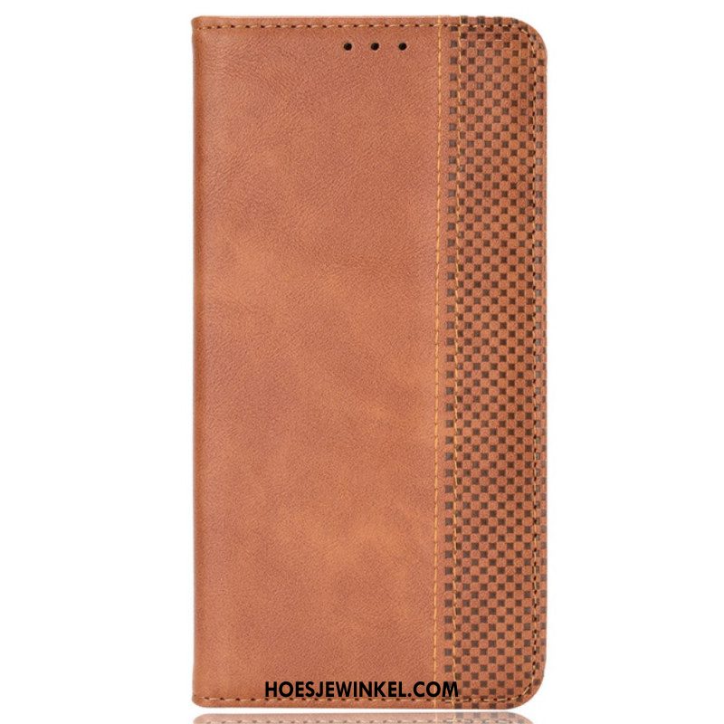 Folio-hoesje Samsung Galaxy S24 Plus 5g Vintage Bescherming Hoesje