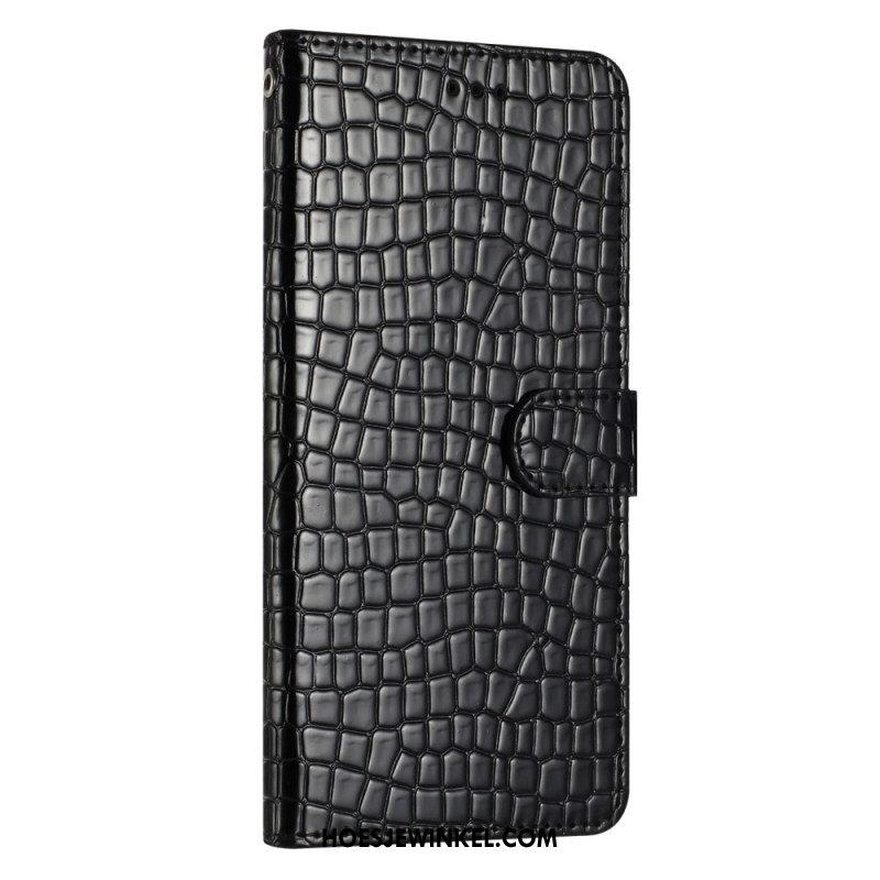 Folio-hoesje Samsung Galaxy S24 Ultra 5g Krokodilstijl