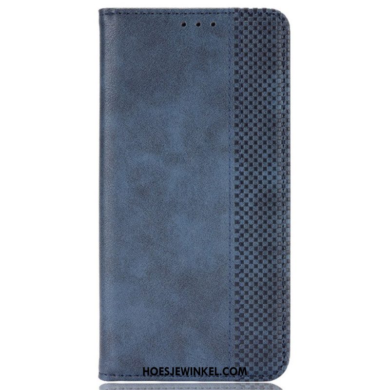 Folio-hoesje Samsung Galaxy S24 Ultra 5g Vintage-ontwerp