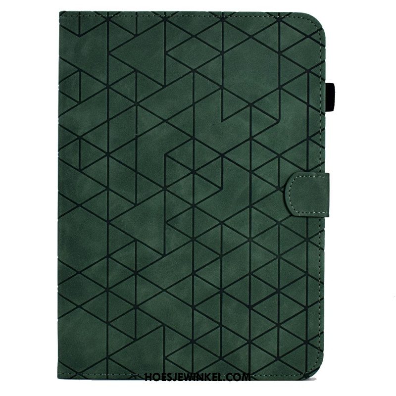 Folio-hoesje Samsung Galaxy Tab S9 Telefoonhoesje Geometrisch Patroon