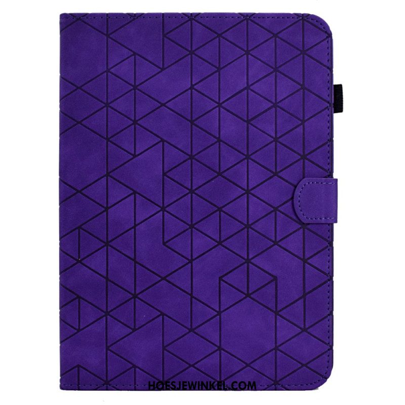 Folio-hoesje Samsung Galaxy Tab S9 Telefoonhoesje Geometrisch Patroon