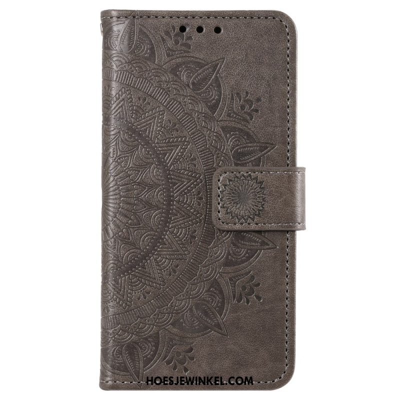 Folio-hoesje Sony Xperia 10 Vi Telefoonhoesje Mandala-bandpatroon