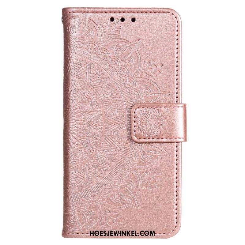 Folio-hoesje Sony Xperia 10 Vi Telefoonhoesje Mandala-bandpatroon