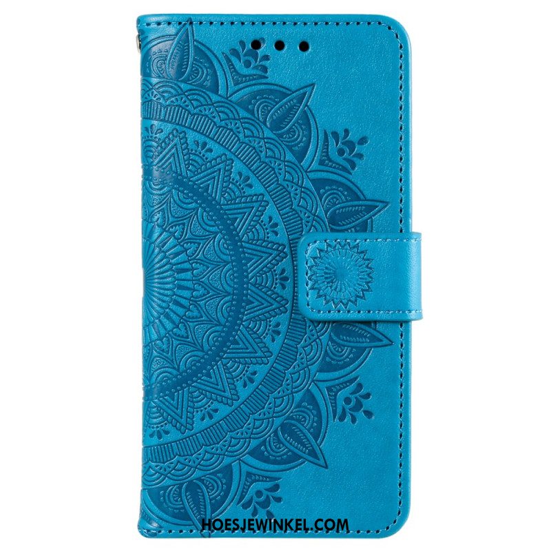 Folio-hoesje Sony Xperia 10 Vi Telefoonhoesje Mandala-bandpatroon