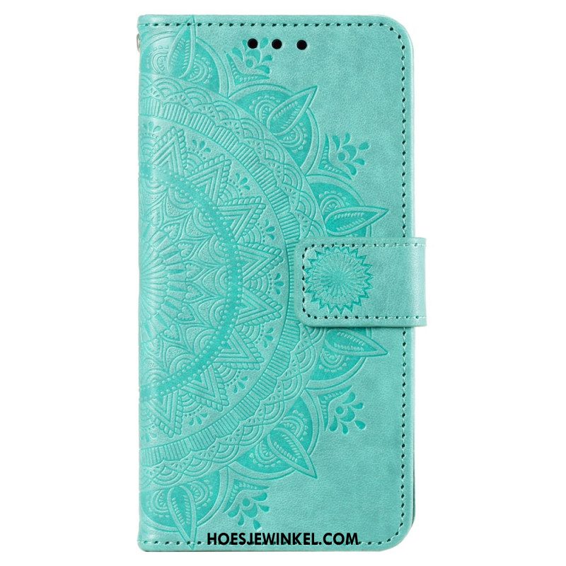 Folio-hoesje Sony Xperia 10 Vi Telefoonhoesje Mandala-bandpatroon