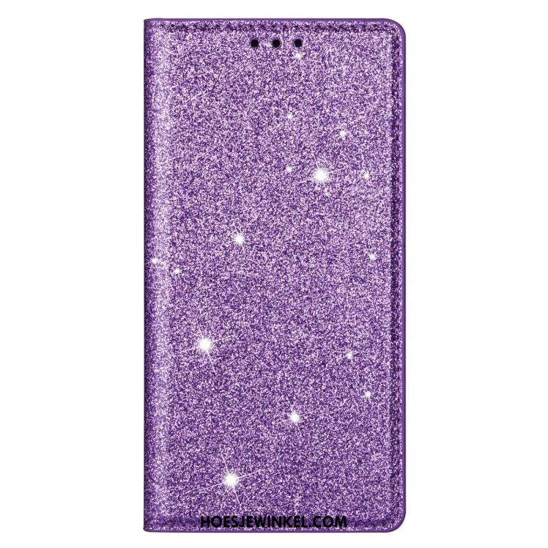 Folio-hoesje Voor Samsung Galaxy S24 Plus 5g Glitters