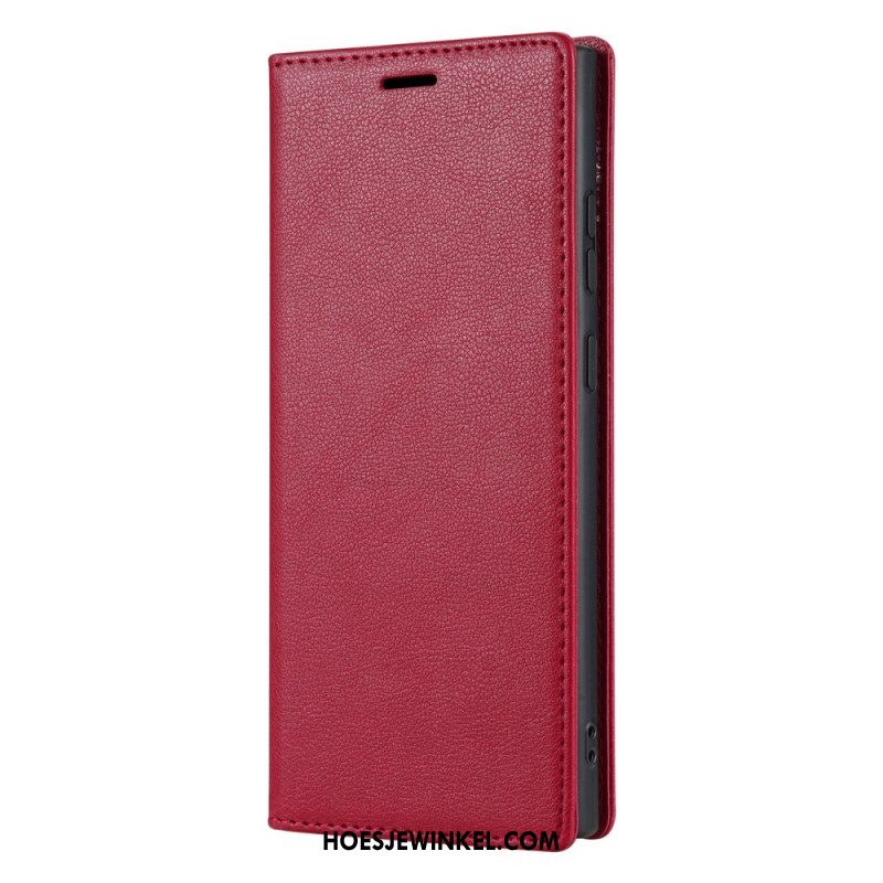 Folio-hoesje Voor Samsung Galaxy S24 Ultra 5g Leerstijl